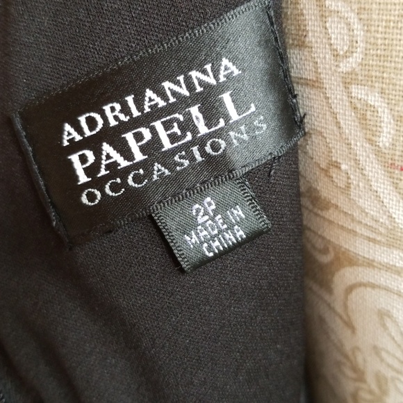 Adrianna Papell  tiered chiffon dress - Picture 6 of 8